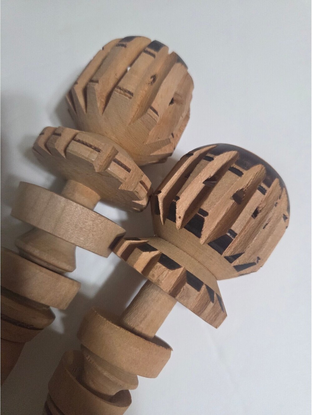 Handmade Wooden Molinillos